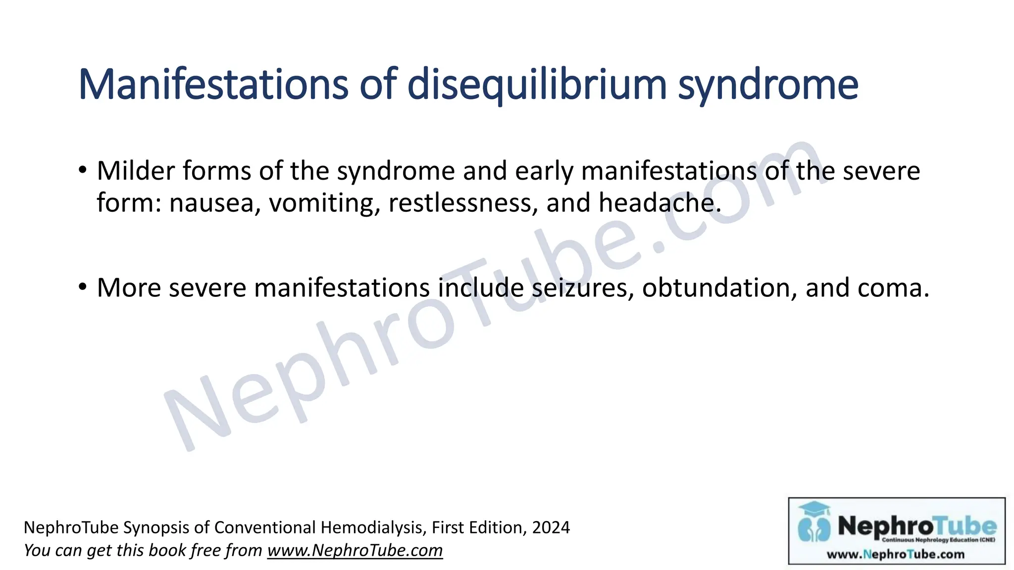 Hemodialysis: Chapter 8, Complications During Hemodialysis, Part 2 - Dr ...