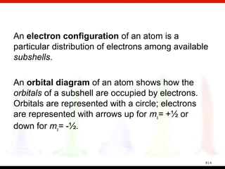 Chapter 8 electron configuration and periodicity (1) | PPT