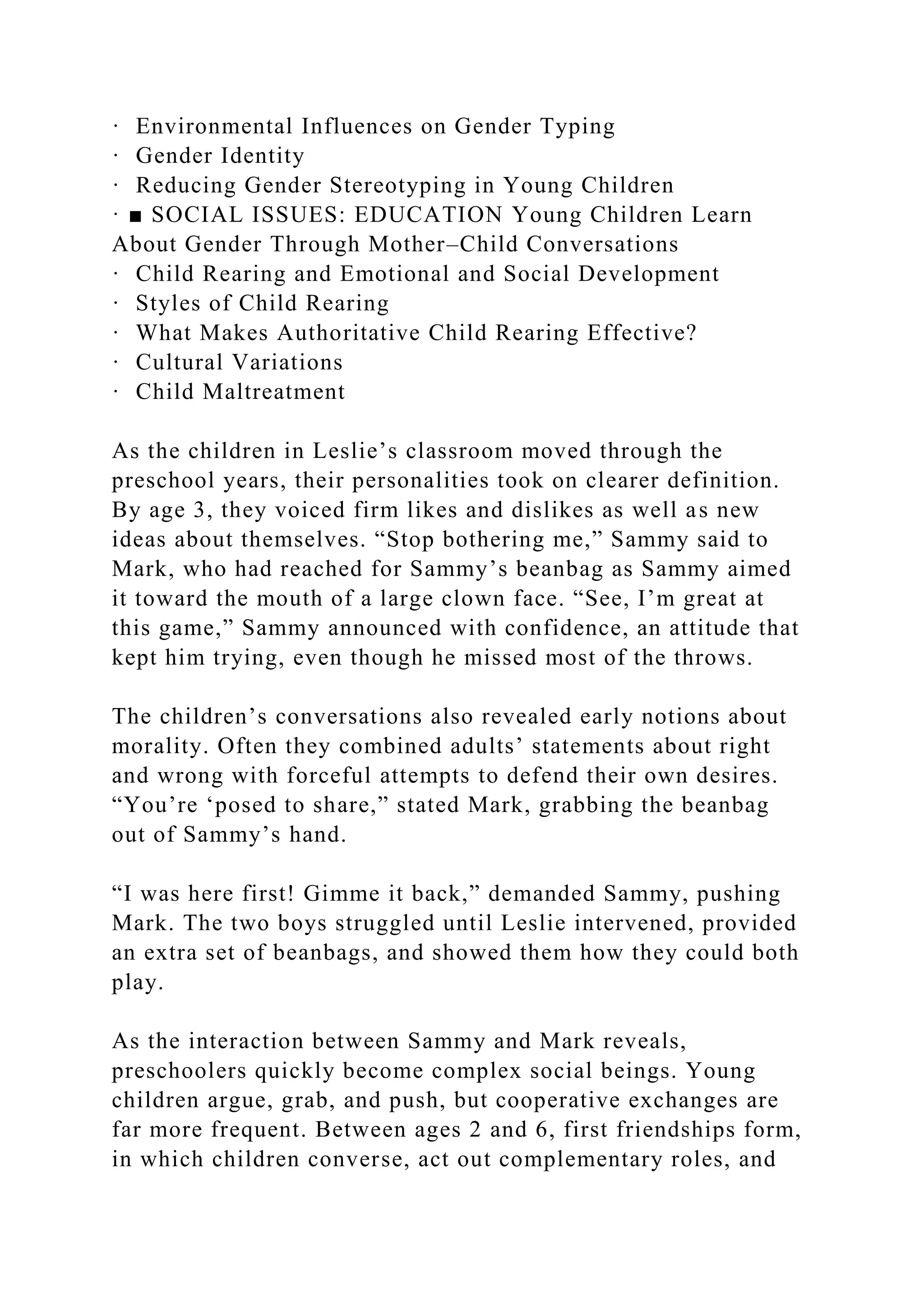 chapter 8 Emotional and Social Development in Early ChildhoodDur.docx