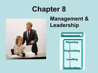 Chapter 8 Management & Leadership 