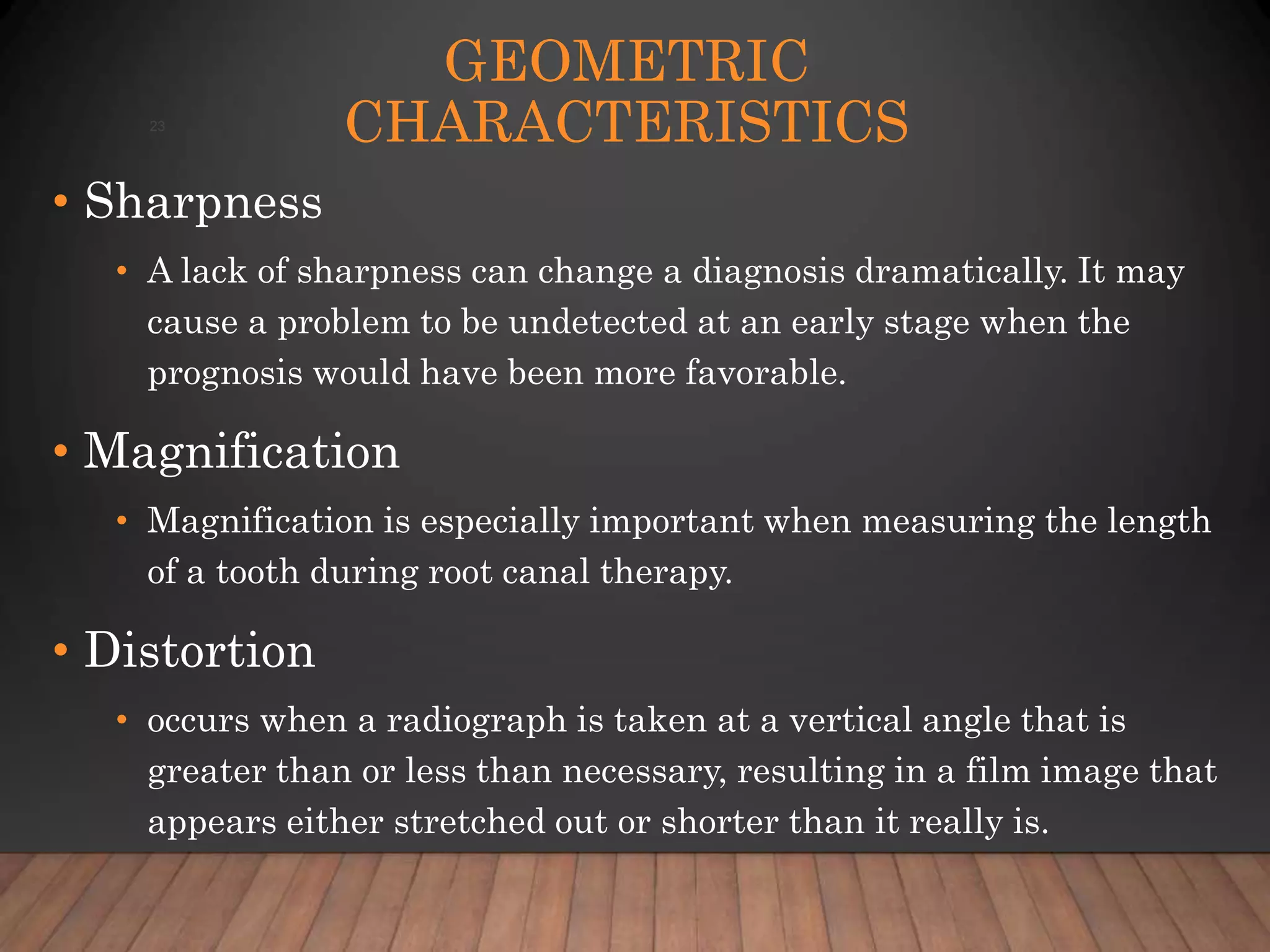 Chapter 8: Image Characteristics | PPT