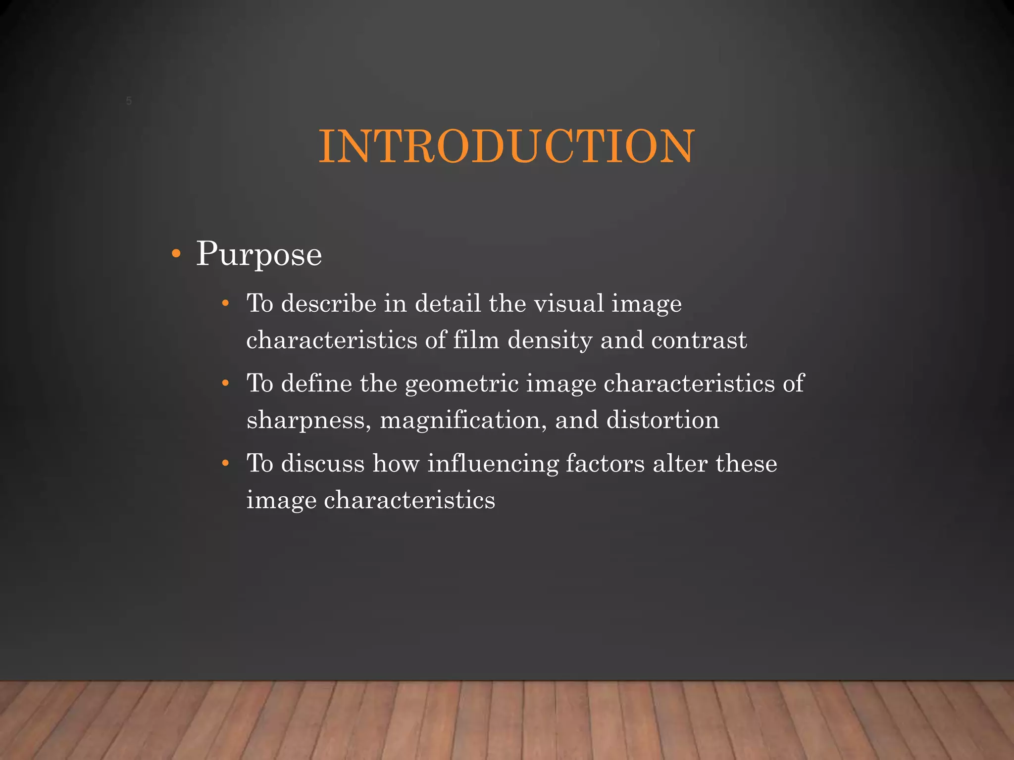 Chapter 8: Image Characteristics | PPT