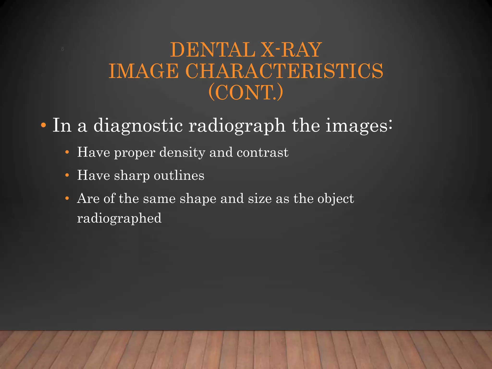 Chapter 8: Image Characteristics | PPT