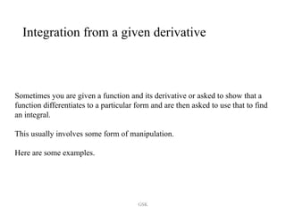 Comprehensive Guide to Integration Techniques in Calculus | PPTX