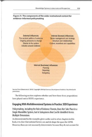 On knowledge systems & evidence use