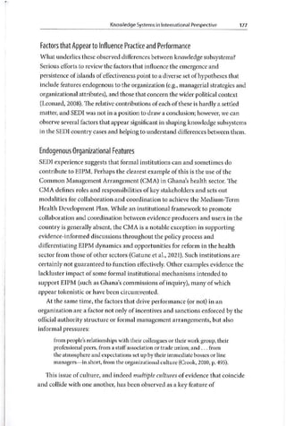 On knowledge systems & evidence use