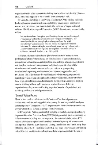 On knowledge systems & evidence use