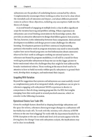 On knowledge systems & evidence use