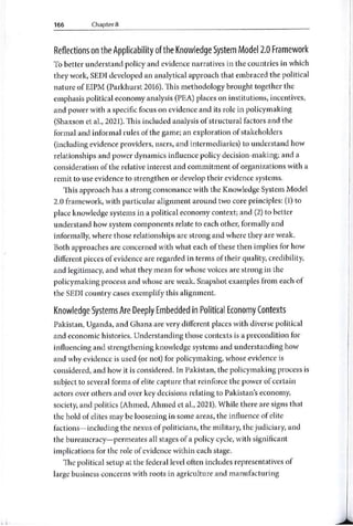 On knowledge systems & evidence use