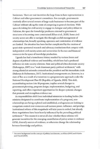 On knowledge systems & evidence use