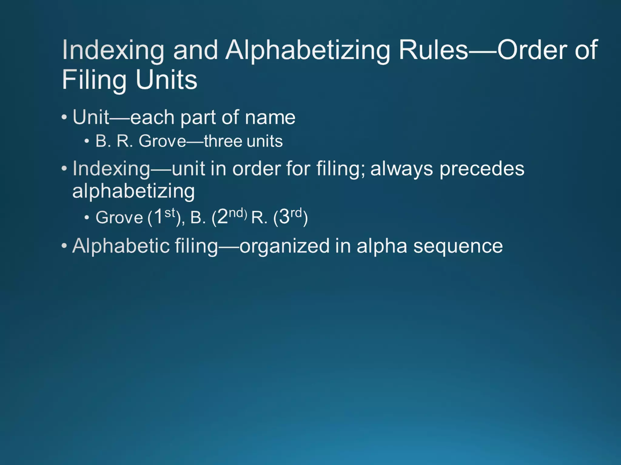 Chapter 8: Records Managment