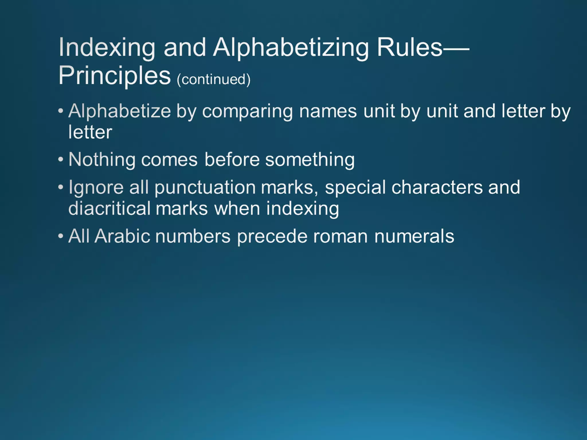 Chapter 8: Records Managment