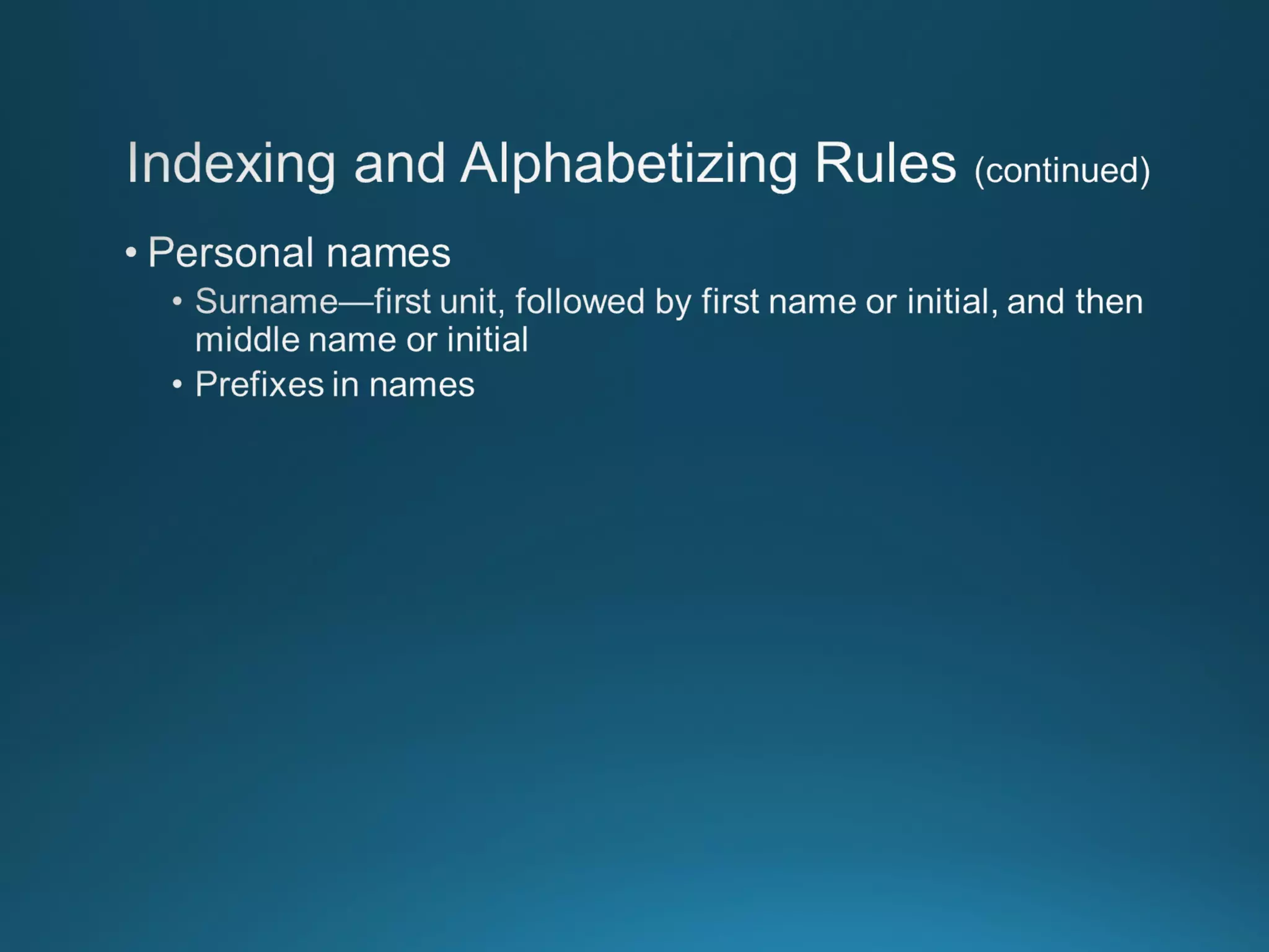 Chapter 8: Records Managment