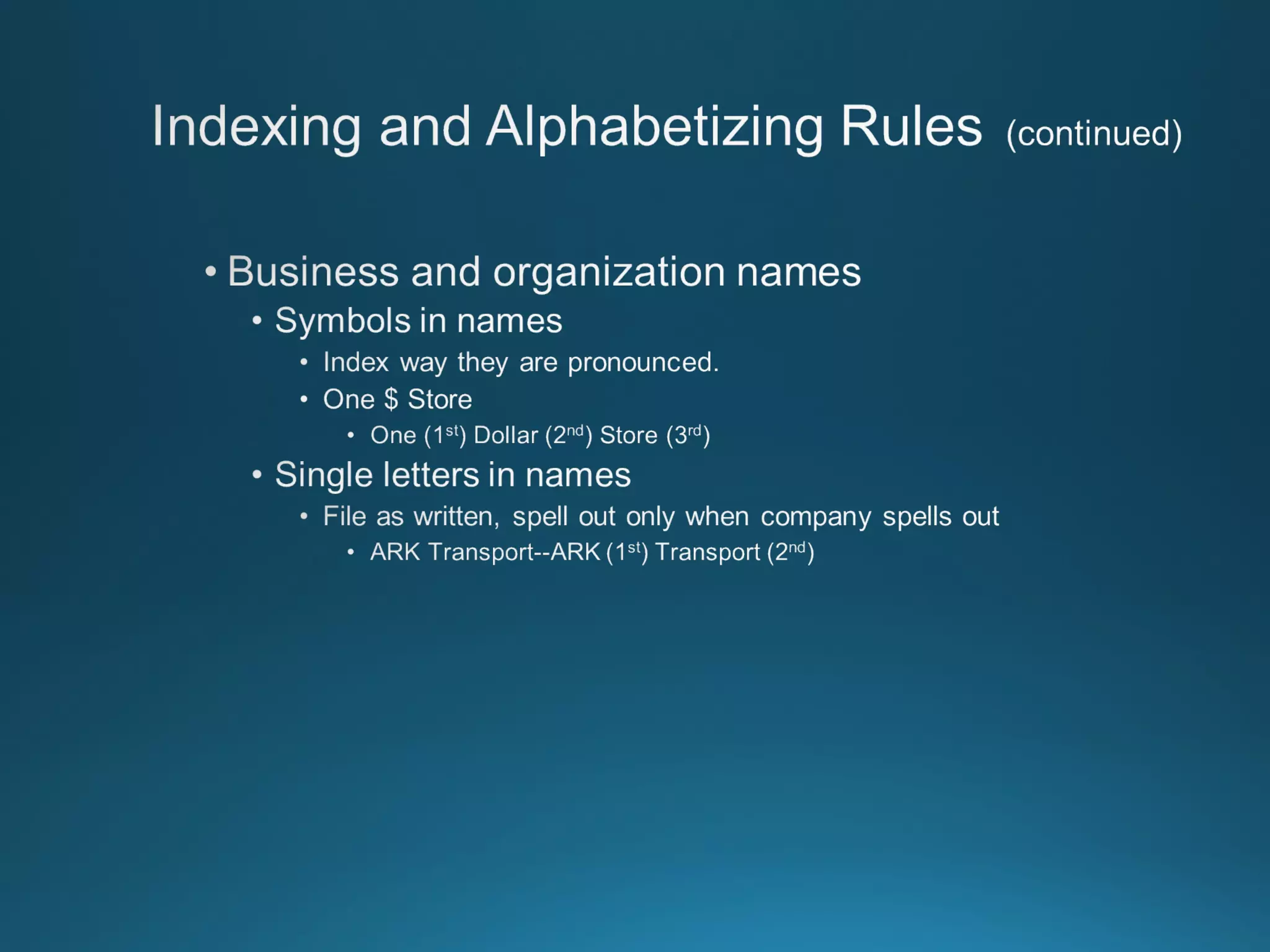 Chapter 8: Records Managment