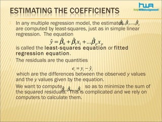 Get Multiple Regression Assignment Help | PPT