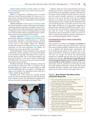 Chapter 8 nursing care during labor and pain management | PDF