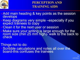 Chapter 8: Perception and Visual Aids | PPT
