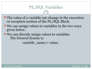 Chapter8 pl sql | PPT