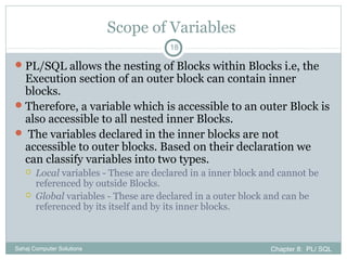 Chapter8 pl sql | PPT