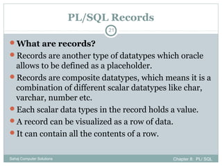Chapter8 pl sql | PPT