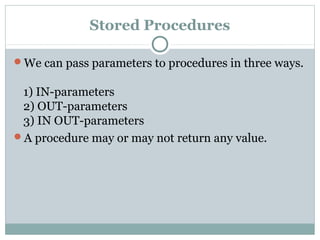 Chapter8 pl sql | PPT