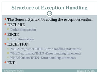Chapter8 pl sql | PPT