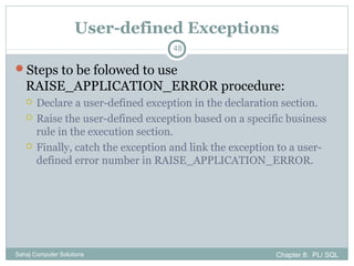 Chapter8 pl sql | PPT