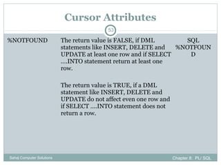 Chapter8 pl sql | PPT