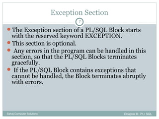 Chapter8 pl sql | PPT