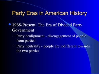 Chapter 8 Political Parties | PPT