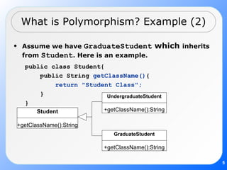Chapter 8 Polymorphism | PPT