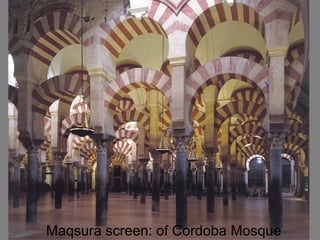[Image 8.8]
Maqsura screen of the Córdoba Mosque
Maqsura screen: of Cordoba Mosque
 