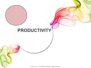 PRODUCTIVITY
ALLPPT.com _ Free PowerPoint Templates, Diagrams and Charts
 