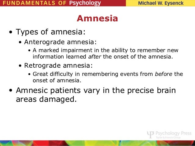 social amnesia examples