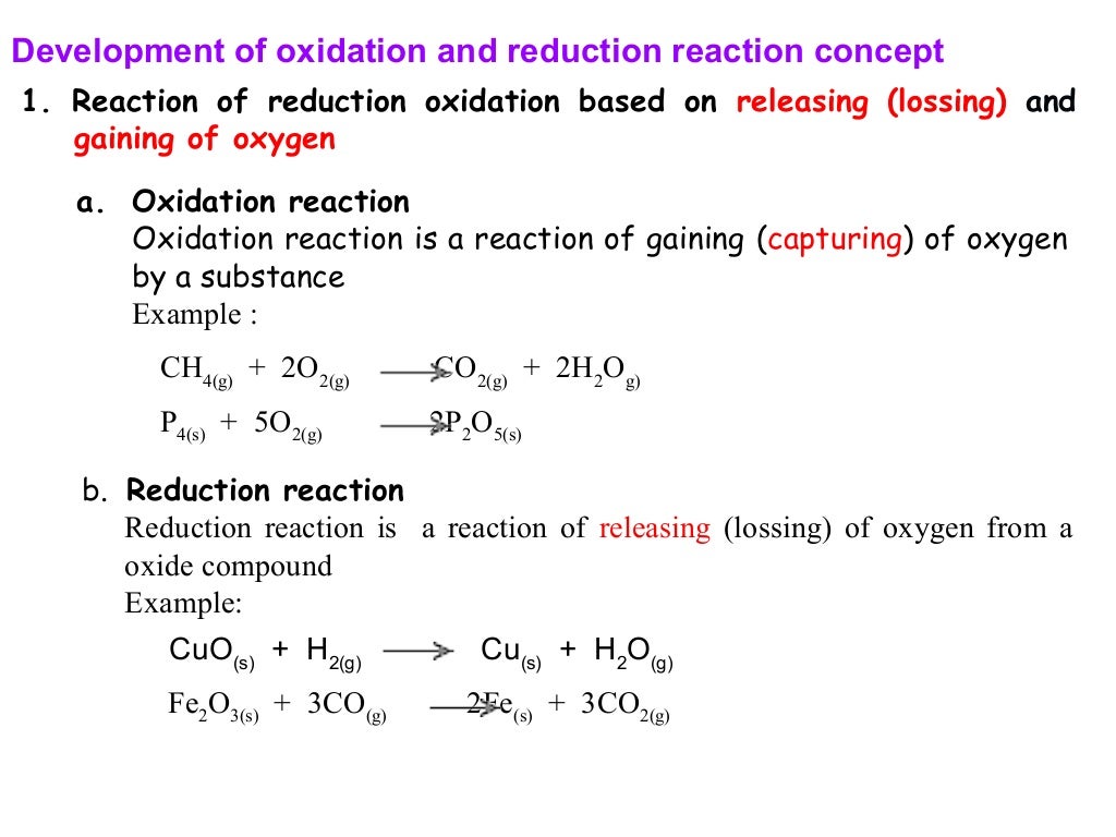 Chapter 8 redox reactions ppt for class 11 CBSE