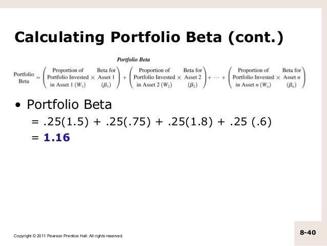 how to calculate beta To calculate the beta of a portfolio, you need to first calculate the beta of each stock in the portfolio then you take the weighted average of betas of all stocks. how to calculate beta To calculate the beta of a portfolio, you need to first calculate the beta of each stock in the portfolio then you take the weighted average of betas of all stocks.