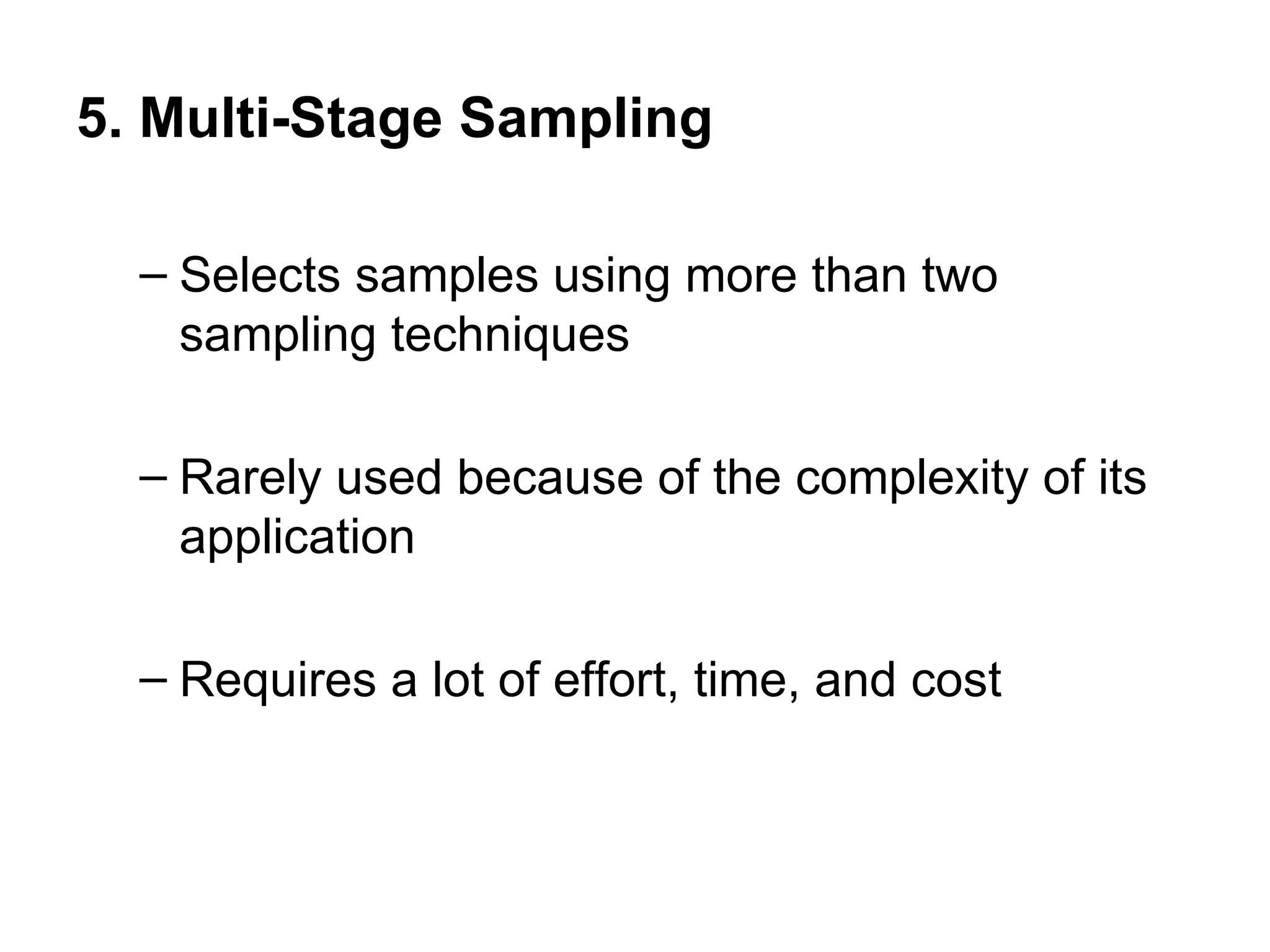 Chapter 8-SAMPLE & SAMPLING TECHNIQUES | PPT