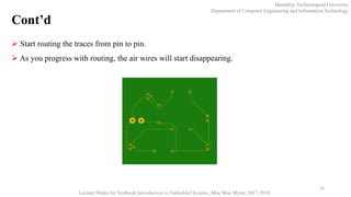Schematic and PCB Design Using Eagle | PPTX