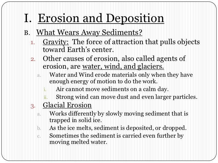 Chapter 8 section 1 (erosion by gravity)