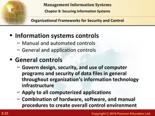 Chapter 8 securing information systems | PDF