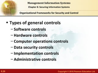Chapter 8 securing information systems | PDF
