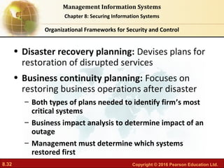 Chapter 8 securing information systems | PDF