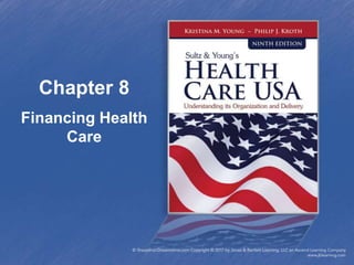 Chapter 8
Financing Health
Care
 