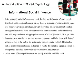 Chapter 8 Social Influence