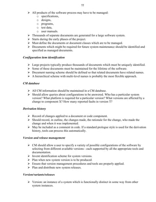 Chapter 8 software quality assurance and configuration audit | DOC