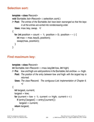 Chapter 8 sorting algo | PDF