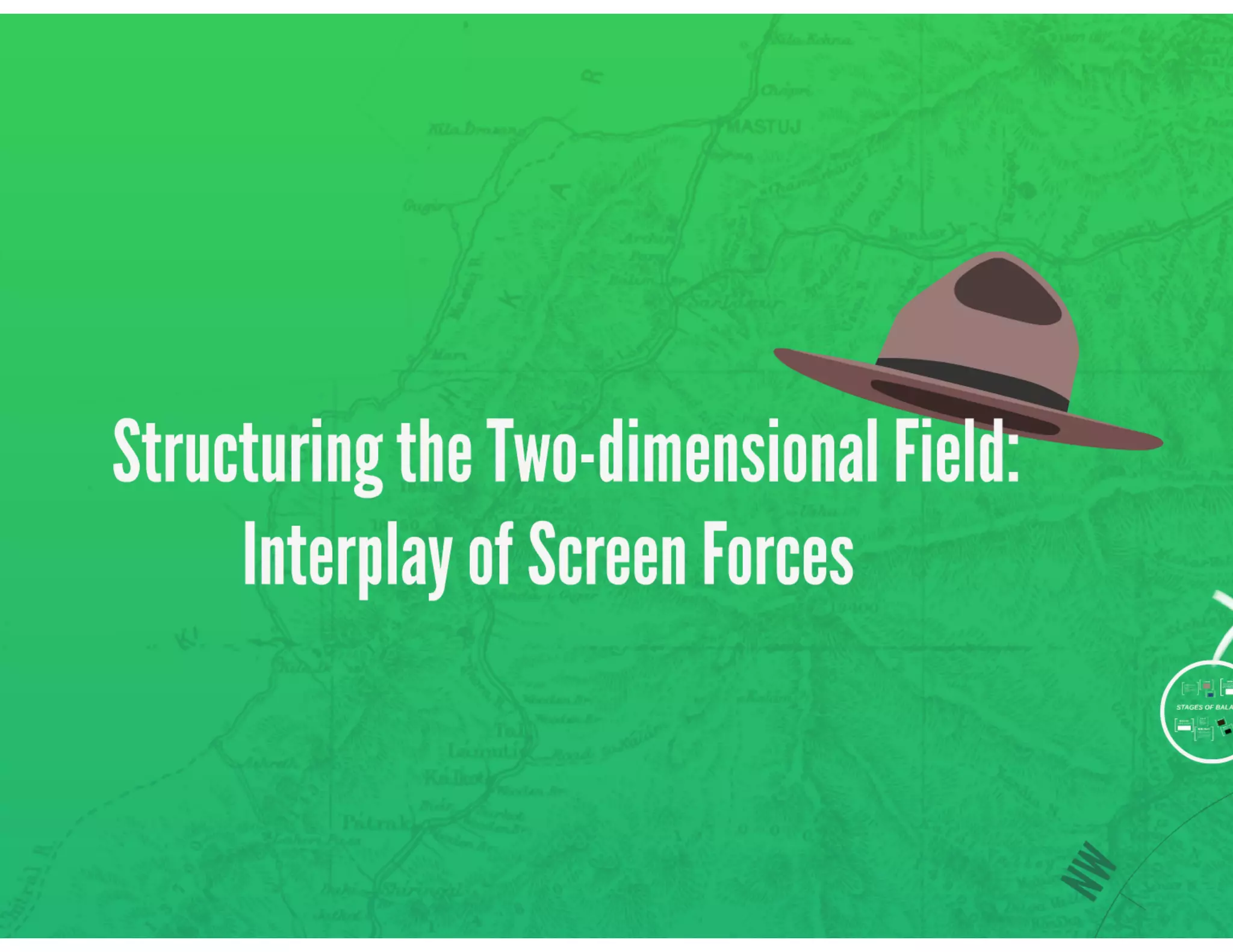 Chapter 8 structuring the two dimensional field interplay of screen forces