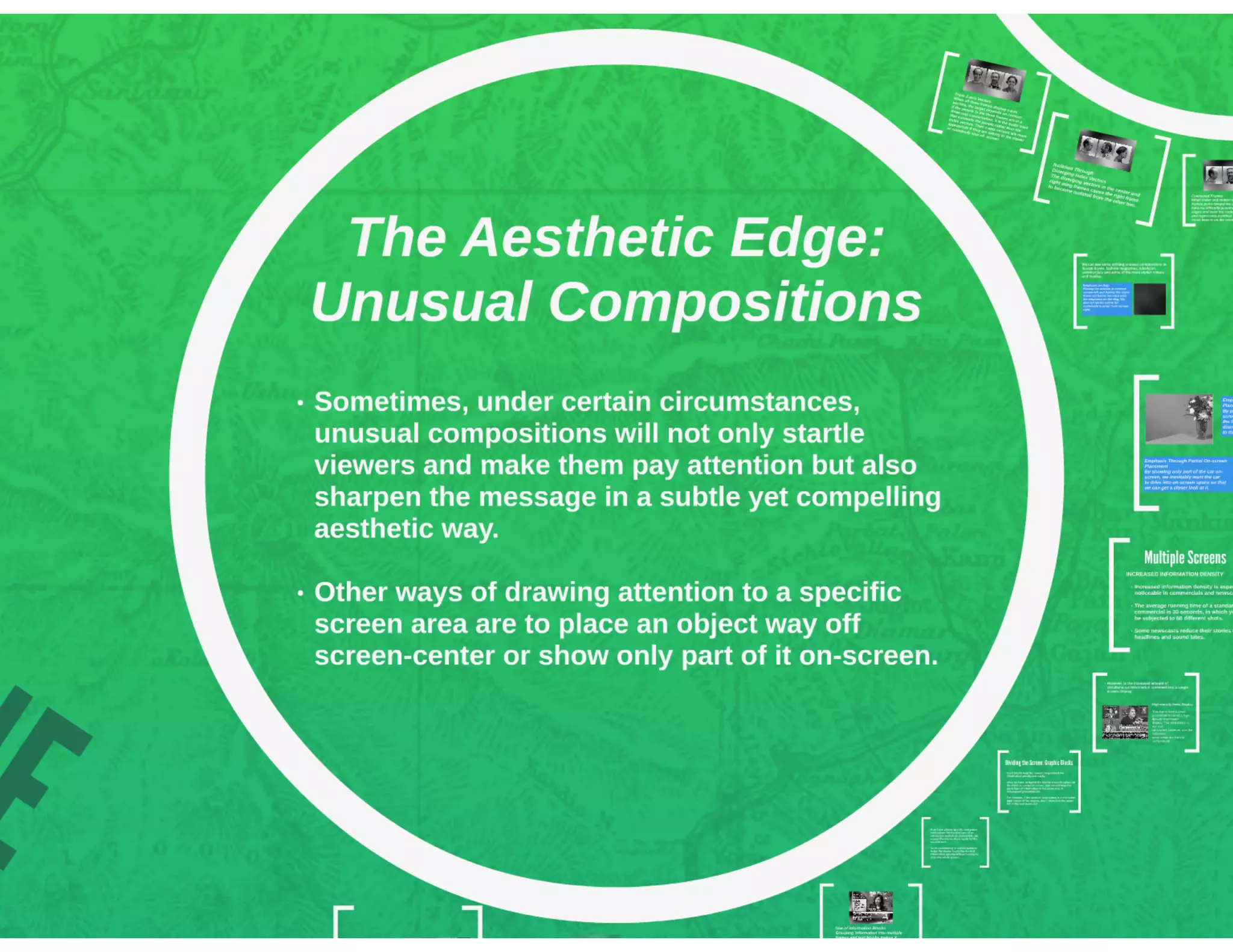 Chapter 8 structuring the two dimensional field interplay of screen forces