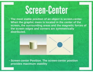 Chapter 8 structuring the two dimensional field interplay of screen ...