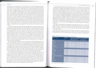 188 DYNAMICS
For developing states,the liberalization of capital markets created the enabling conditions for the
1 9 80's debt crisis. A combination of supply and dern.and factors help us understand why devel­
oping countries becarn.e exposed to large debt (Lever and Hulme, 1986), but decisions about
interest rates in developed states led to the onset of the crisis. On the supply side, vast sums of
n10ney became available for lending purposes in the 1970s.The rise in oil prices had a dramatic
effect on the international credit market. It caused a shift in wealth from oil consumers to oil
producers.The producers,primarily OPEC members,invested some of their money in the euro­
dollar markets. This money then had to be lent out if the banks were to turn a profit. Bankers
were flooded with cash and eagerly looked around for potential customers. Fortunately for the
banks, there was a great demand for credit. Developing countries were desperate for funds to
help them industrialize their economies. In some cases,developing countries were oil consumers
and required loans to help pay for rising oil prices. In other cases, a decision had been made to
follow a strategy of indebted industrialization (Frieden, 1 981).This meant that states borrowed
n1oney to invest in industrialization and hoped that they could pay offthe loans from the profits
of their new industries. Loans were an attractive option because they did not come with the
influence of foreign TNCs that accompanied FDI, and most states had few funds of their own
to invest.
In the late 1 960s and early 1970s,developing states appeared to be a sound investment because
many had indeed enjoyed high growth rates up to that point.The market appeared to be working
well by bringing together the capital rich and the capital poor to the benefit of both. However,
events at the end of the 1 970s took a turn for the worse and the debt crisis erupted in 1 9 82. In
1 979,Ayatollah Khomeini was able to overthrow the Shah of lran in the Iranian revolution. Not
long afte1wards, war erupted as Iraq invaded Iran in a misjudged attempt to take advantage of the
political turmoil.The result was a second oil shock. The US response to this oil shock was con­
siderably different from that in 1973. Rather than let the higher prices move through the US
economy via inflation, a decision was taken by the chairrn.an of the US Federal Reserve to fight
inflation by raising interest rates. Interest rates would reduce the rise in prices because credit
would be n1ore expensive and people would have less 111.oney to spend or invest. This would
reduce the amount of money chasing goods and services, reducing demand and leading to a
slowdown in price rises (deflation).
The effect of this policy in the US was the onset of recession.The effects in other parts of the
world were much more serious.The cost of international money went up, following the increase
in US interest rates.Whereas interest rates on international loans were about 2 per cent in the early
1970s,they rose to over 1 8 per cent in the early 1980s.This greatly increased the interest charges
to developing states on their international loans. At the same time that developing states were
facing higher interest charges,it became more difficult for them to sell their products to developed
states. The recession that swept the developed world reduced imports in two ways. Recession
meant that demand for imports went down in general. In addition, recession fed protectionist
forces in developed states, resulting in the restriction of imports to support domestic jobs.
The consequences for many developing countries were disastrous. Those states that were oil
importers were faced with massive bills to cover their debts.Those developing states that were oil
exporters (such as Mexico and Venezuela) were hurt because they had borrowed heavily to
industrialize and were then caught as oil prices fell in response to lower demand during the
recession. In August 1982,Mexico announced that it could no longer service its debt.This meant
that it could no longer cover the cost of interest payments, much less hope to repay the debt.
Mexico's announcement burst the bubble and ushered in the debt crisis, as banks recognized
their exposure to a series of bad loans. Private funds flowing into Mexico and some other states
halted. Before long, it was evident that states such as Brazil,Venezuela,Argentina and many sub­
Saharan African countries were in equally difficult financial positions.
THE GLOBAL FINANCIAL SYSTEM 189
------------�:.....:::..::.:�:..::::.'.'..::�.::'._'._-'='._-�-'!,
It was in these circumstances d1at the IMF began to play a more prominent role. It negotiated
standby loans w1th debtors, offenng temporary assistance to states in need. In return for the loans
states agreed to undertake wide-ranging economic reforms called structural adjustment pro�
grammes (SAPs).
.
SAPs reqmred countries to liberalize trade, attract foreign investment and
reduce sta:e subsidies and bureaucracies to balance national budgets. The phrase 'Washington
Consensus was comed to capture the agreement on economic policy that was shared between
the two major internati01:al financial institutions in Washington (the IMF and the World Bank)
and the US government itself. The Washington Consensus stipulated that the best path to eco­
non1.1c development was through financial and trade liberalization and that international institu­
tions _should persuade countries to adopt such measures as quickly as possible. Although the
Wc
1sl1.111.gton Consensus referred to conventional wisdom, critics of the IMF and theWorld Bank
associate the term with all that is wrong with rapid economic liberalization. In their eyes, it stands
for harmful and arrogant policies determined by financial and Western elites and imposed on
developmg states.The nse and stall of the Washington Consensus is developed in more detail in
Chapter 13.
The effects of these policies on the population in developing countries were devastating.The
1980s 1s known as the 'lost decade' of development.Many developing countries' economies were
smaller
_ and poorer m 1 990 than in 1980. Over the 1980s and 90s, debt in many developing
countnes was so great that govermnents had few resources to spend on social services and devel­
opment (see Table 8.1).
The effects of the debt crisis went well beyond financial indicators. In sub-Saharan Africa
debt burdens greatly complicated responses to the AIDS crisis. In the late 1990s, approximatel;
5,000 people died every day from AIDS in Africa and the disease rolled back previous gains in
Table 8.1 National expenditure on social services versus debt
Source: Adapted from UNICEF (1999, p. 32)
1996
1997
1 5
13
2 1
13
14
9
13
1 1
20
13
3
 